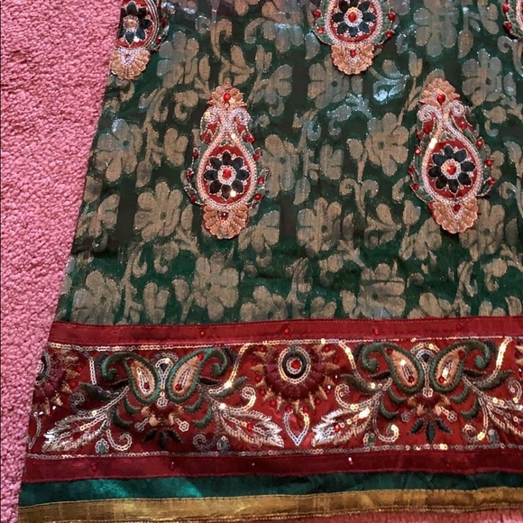 New Jamawar Indian Pakistani Salwar Kameez - Picture 2 of 4